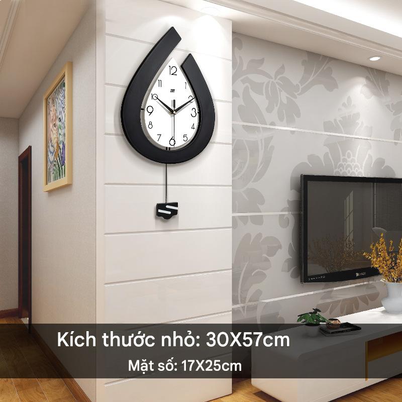 Đồng hồ treo tường nghệ thuật hình giọt nước 110