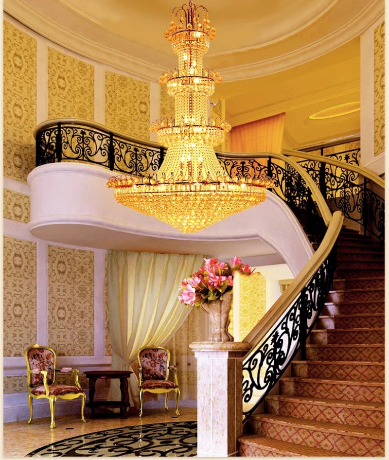 Vua bán đèn chùm trang trí treo trần nhà hàng sảnh khách sạn giá rẻ tốt hcm