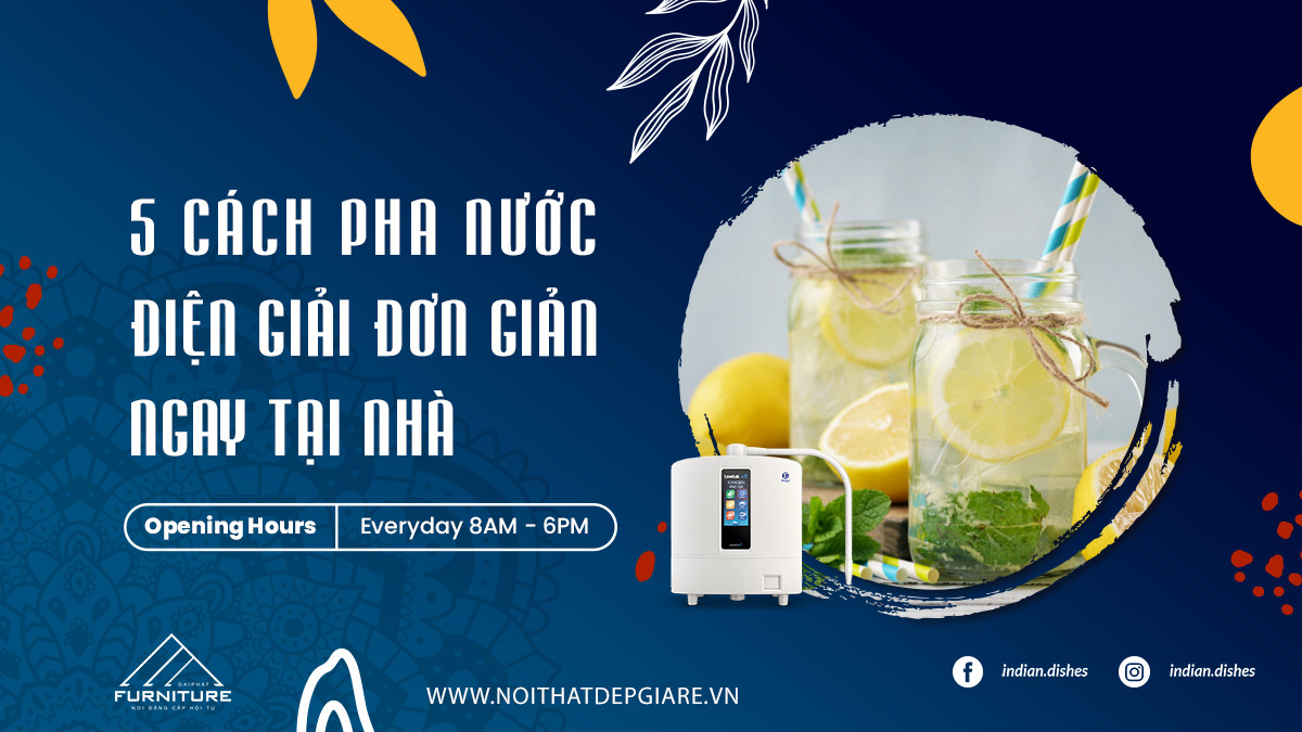 5 Cách pha nước điện giải đơn giản ngay tại nhà