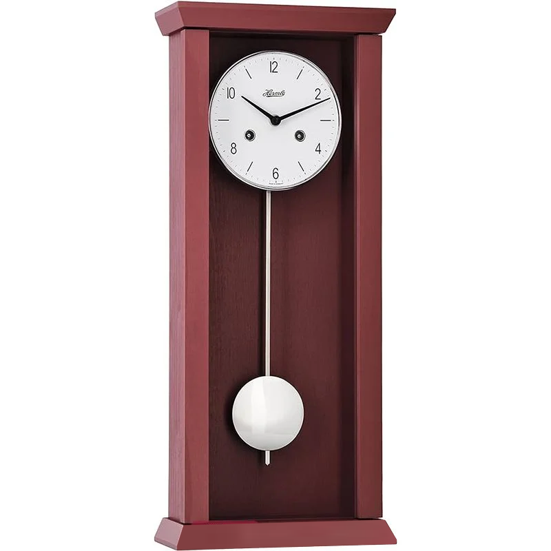 Đồng Hồ Gỗ Hermle Treo Tường Quả Lắc Tĩnh Lặng