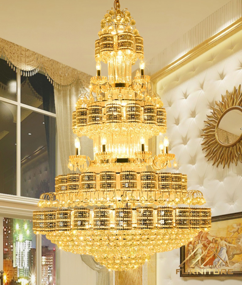 Vua bán đèn chùm trang trí treo trần nhà hàng sảnh khách sạn giá rẻ tốt hcm