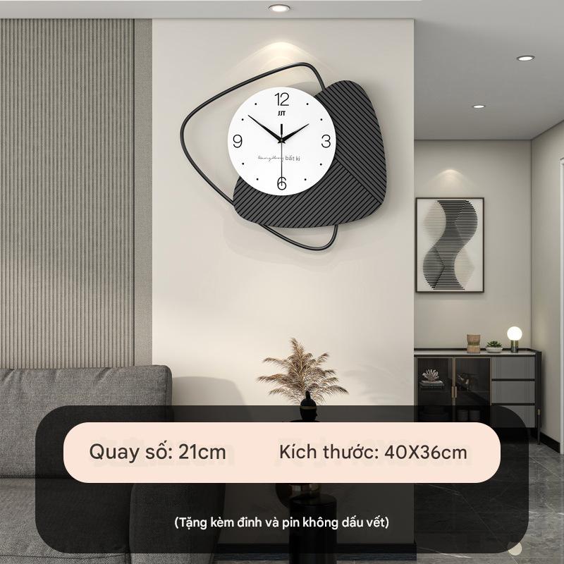 Đồng hồ treo tường đơn giản trang trí phòng khách DH377