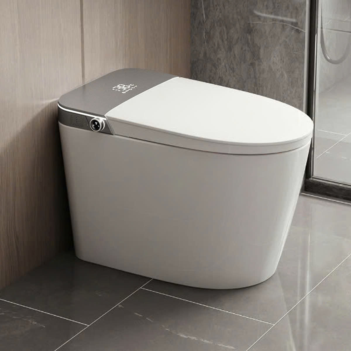 Bồn cầu toilet thông minh hoàn toàn tự động cao cấp 005