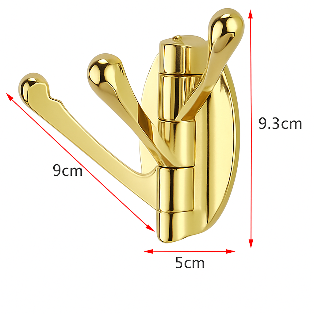 Móc đơn xoay móc quần áo nhà bếp phòng tắm khăn vệ sinh MTSP003
