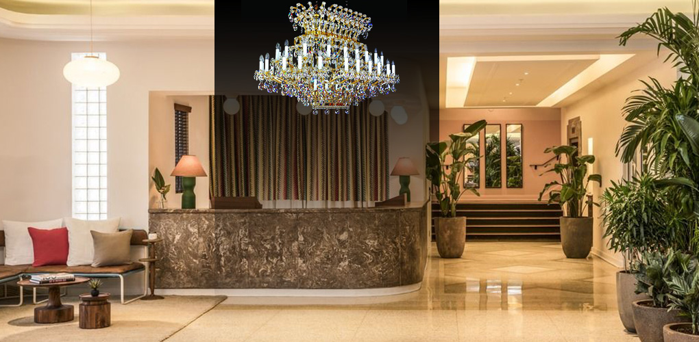 Bí quyết lựa chọn đèn chùm trang trí cho khách sạn
