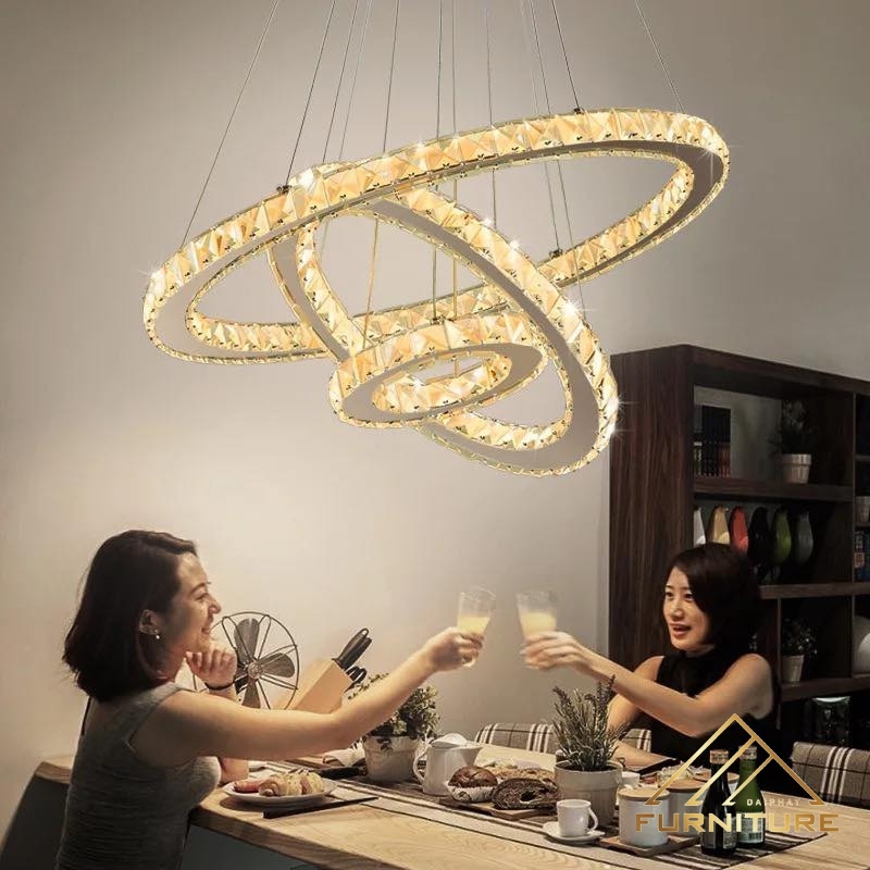 5 tiêu chí chọn đèn thả trang trí bàn ăn hiện đại giá rẻ hcm