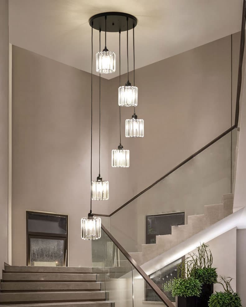 3 loại đèn thả thông tầng tuyệt đẹp dành cho không gian nhà bạn