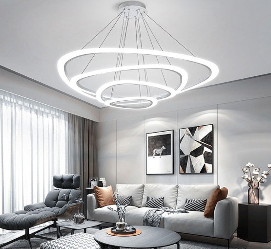 Đèn thả trần phòng khách là lựa chọn tuyệt vời đối với những người yêu thích phong cách hiện đại. Chúng tạo ra các ánh sáng huyền ảo và đem lại không gian sống đầy tươi mới. Với sự tỉ mỉ trong thiết kế và chi tiết, đèn thả trần phòng khách có thể làm sống động và trang trọng không gian của bạn.