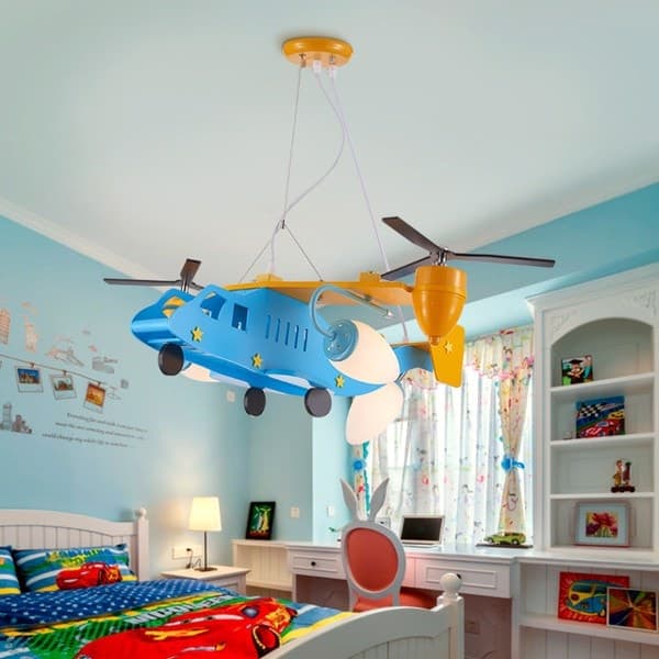 Kinh nghiệm khi chọn đèn thả trần trang trí phòng ngủ cho trẻ em