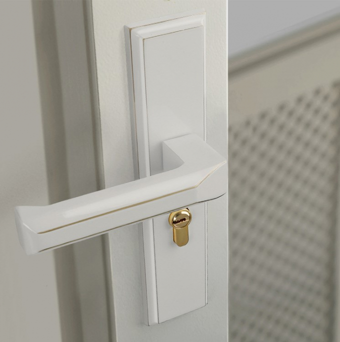 Cấu tạo của khóa tay gạt cho cửa nhôm như thế nào?