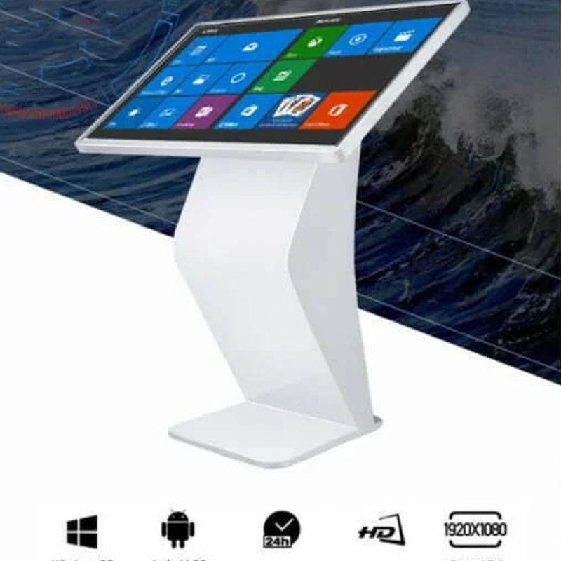 Màn hình quảng cáo LCD cảm ứng chân quỳ cao cấp 22 inch