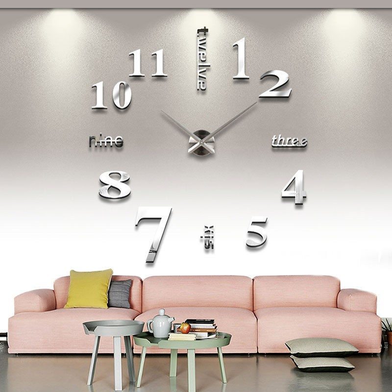 Mẫu đồng hồ nghệ thuật treo tường trang trí phòng khách ngủ giá rẻ hcm