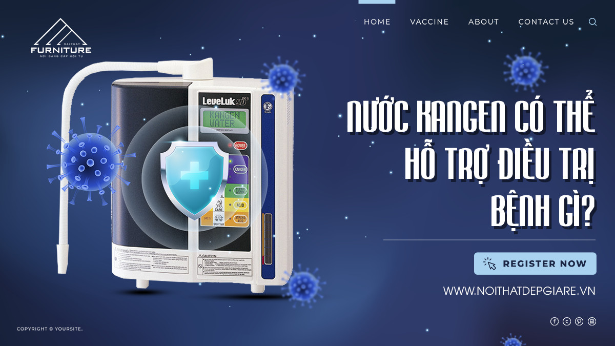 Nước Kangen có thể hỗ trợ điều trị bệnh gì?