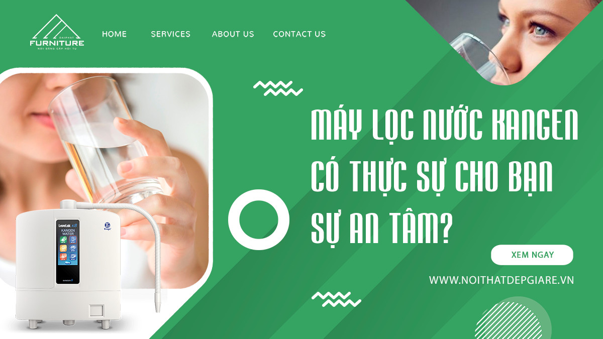 Máy lọc nước Kangen có thực sự cho bạn sự an tâm?