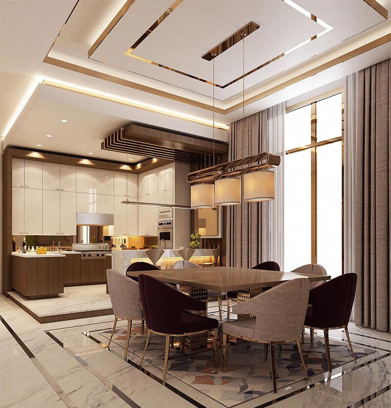Tại sao nên chọn thiết kế nội thất phong cách Luxury cho căn hộ Penthouse?