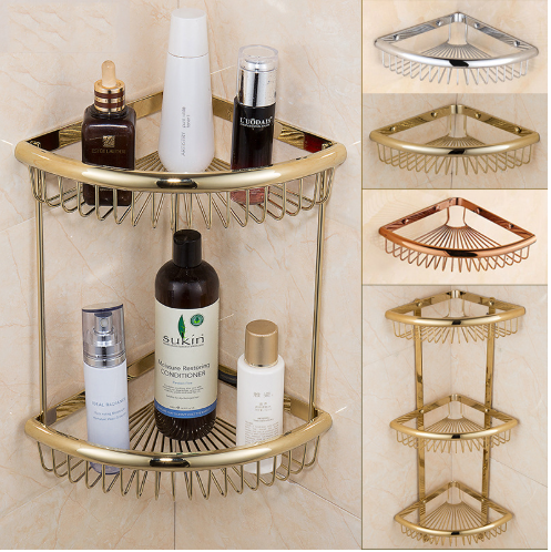 KG001 - Kệ góc phòng tắm hình tam giác cổ điển