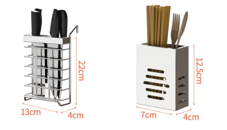 Kệ để bồn rửa chén bát thoát nước bằng thép không gỉ 304 đa năng 079