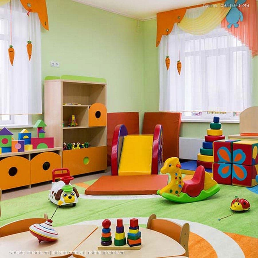 3 yếu tố cần quan tâm khi thiết kế nội thất phòng vui chơi cho bé