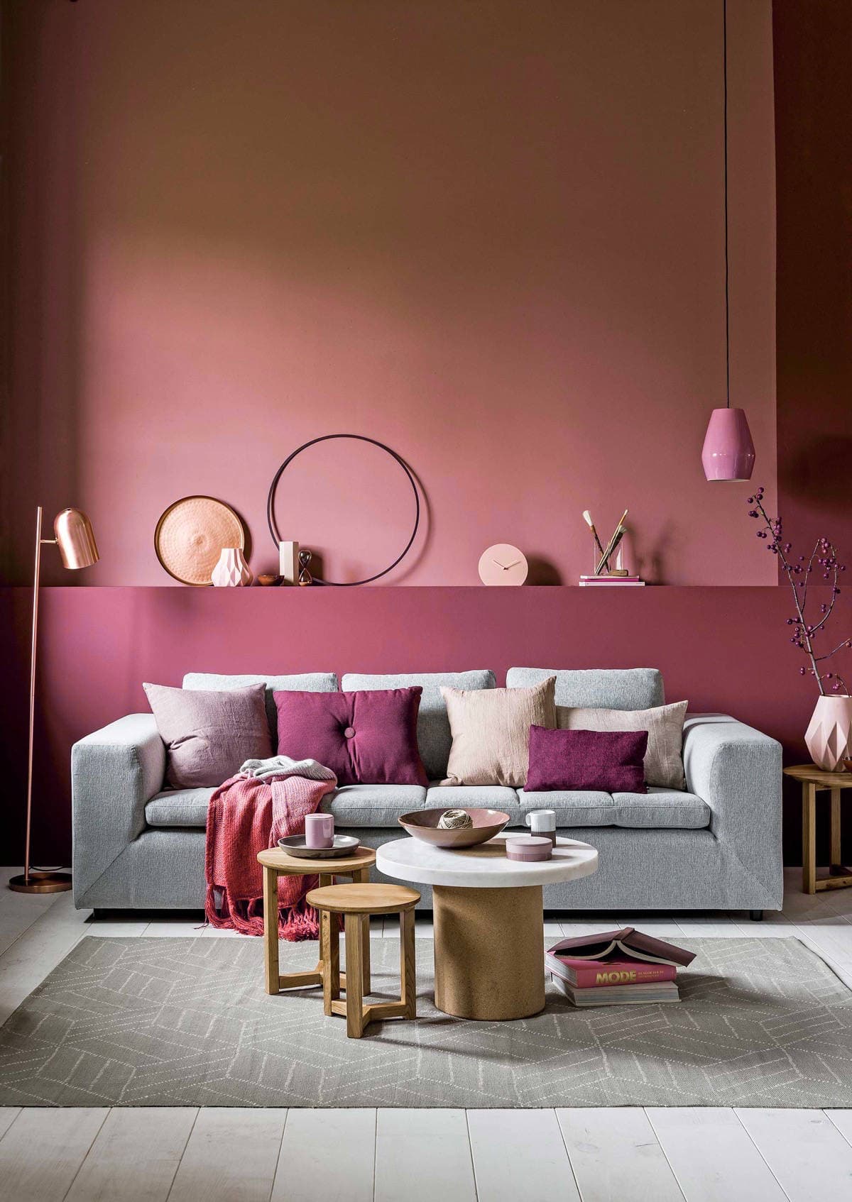 Top 5 tone màu sắc trang trí phòng khách hiện đại lên ngôi 2022