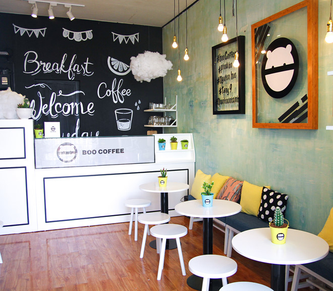 Thiết kế nội thất quán cafe nhỏ tuyệt đẹp như thế nào?