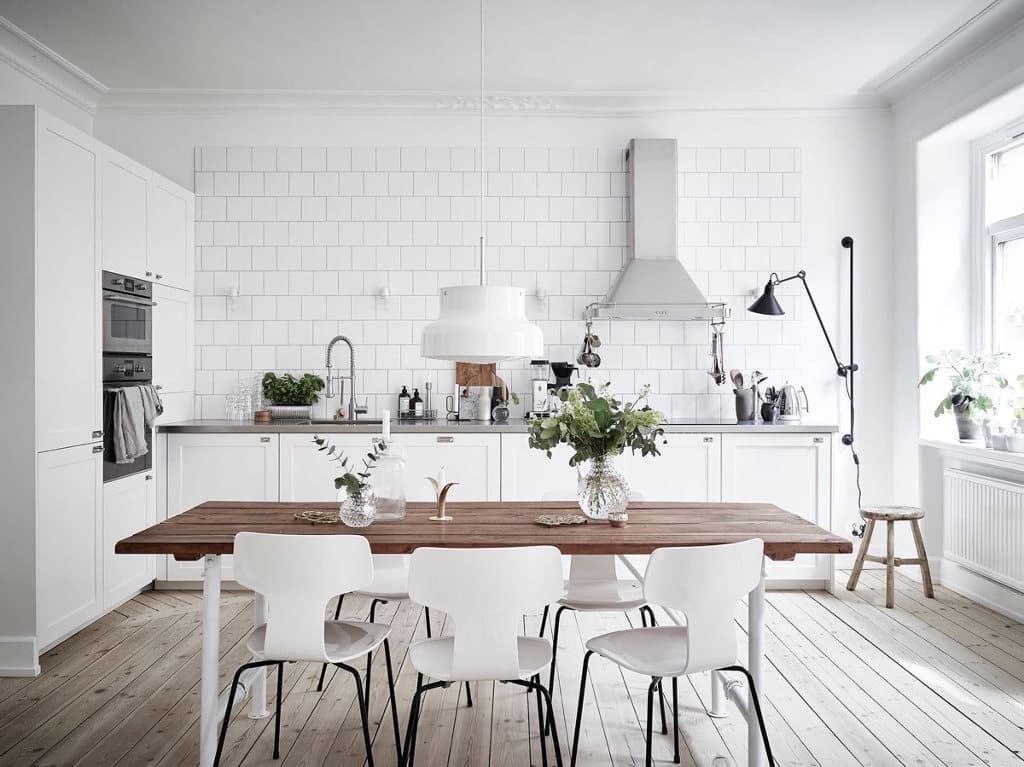 5 ý tưởng thiết kế không gian phòng ăn và bếp thoáng đãng