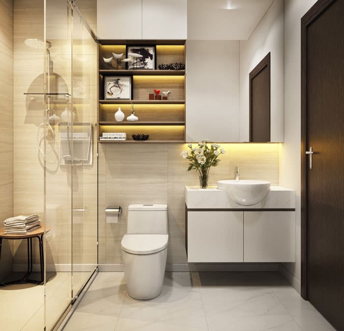 Thiết kế nội thất nhà vệ sinh là một trong những yếu tố quan trọng để tạo nên không gian sống thư giãn và đủ tiện nghi. Với hàng ngàn kiểu dáng và mẫu mã lựa chọn, bạn sẽ dễ dàng tìm thấy thiết kế nội thất nhà vệ sinh phù hợp với phong cách của mình.