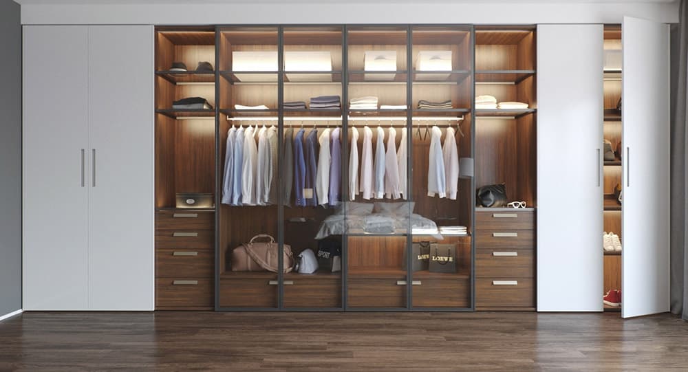 Ghi nhớ 5 lưu ý khi muốn thiết kế tủ quần áo âm tường