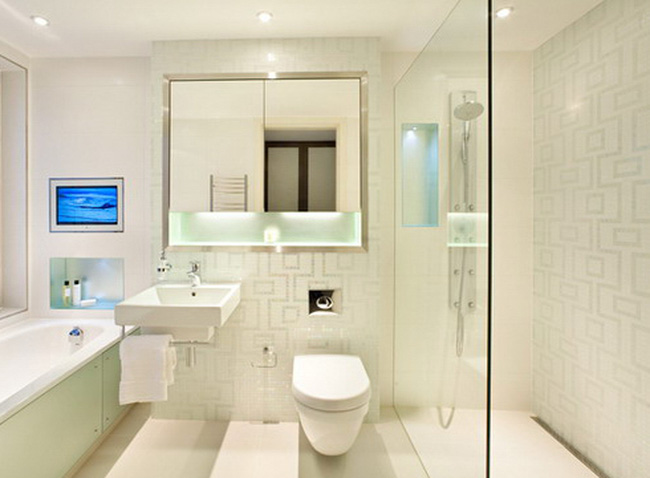 Các thiết kế phòng tắm nhỏ đang trở thành xu hướng tại các căn hộ hiện đại. Năm 2024, các kiến trúc sư và nhà thiết kế đã tạo ra rất nhiều mẫu thiết kế phòng tắm nhỏ nhưng không kém phần tươi sáng và tiện nghi. Hãy tham khảo những mẫu phòng tắm nhỏ thông minh để tận dụng không gian và tạo cảm giác thoải mái cho người sử dụng.