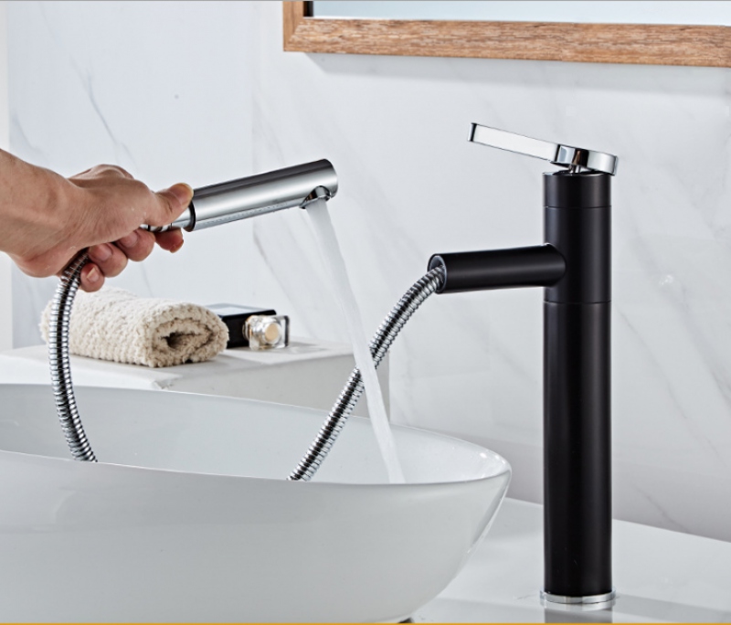 Vòi lavabo 360 có khả năng xoay 360 độ, dễ dàng vệ sinh