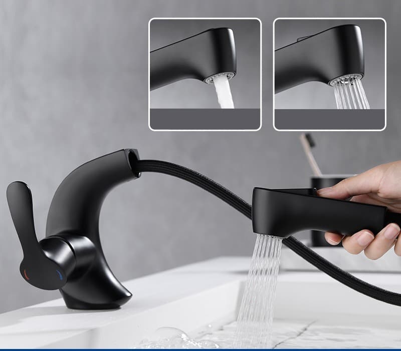 Vòi lavabo 360 giúp tiết kiệm không gian phòng tắm hiệu quả
