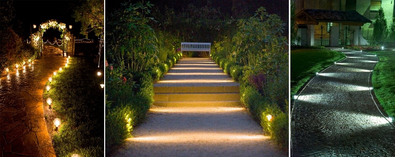 Vườn nhà đẹp không tưởng nhờ đèn trang trí sân vườn