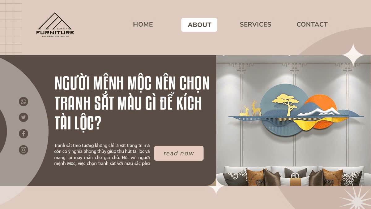 Người Mệnh Mộc Nên Chọn Tranh Sắt Màu Gì Để Kích Tài Lộc?