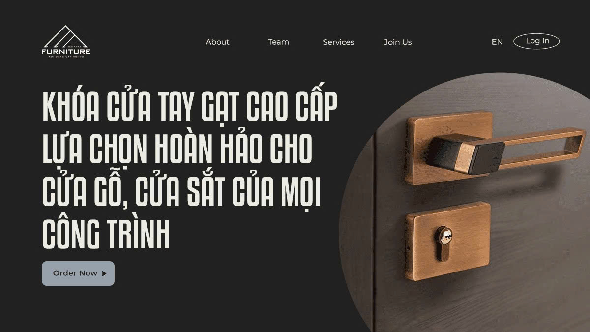 Khóa Cửa Tay Gạt cao cấp – Lựa Chọn Hoàn Hảo Cho Cửa Gỗ, Cửa Sắt của mọi công trình