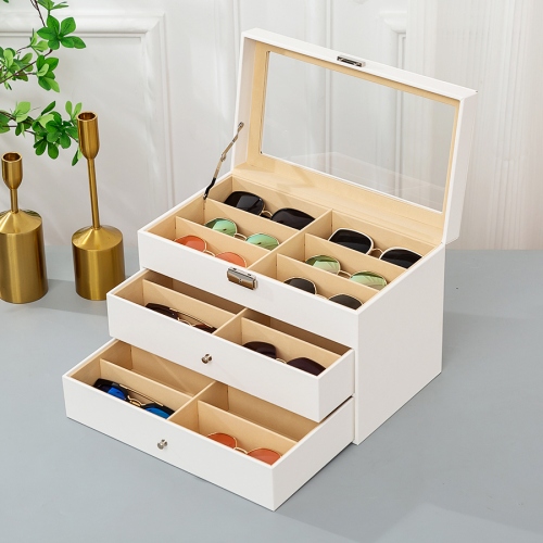 0193 Hộp Đựng Mắt Kính 18 Ngăn 3 Tầng