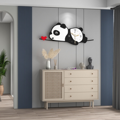 Đồng hồ treo tường gấu trúc đáng yêu 321