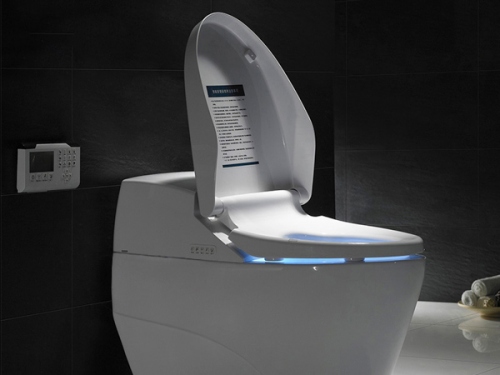 Bồn cầu thông minh cao cấp tích hợp AI cảm biến mở ra không gian sang trọng 4.0