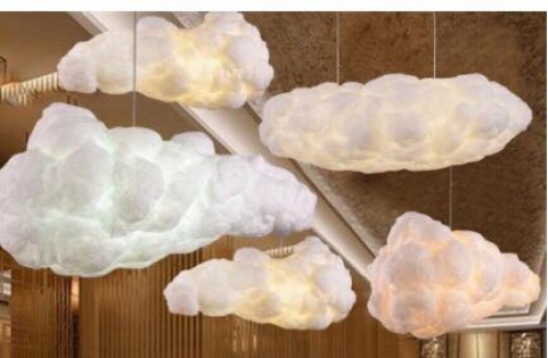 Đèn thả trần phòng khách đám mây hiện đại 033