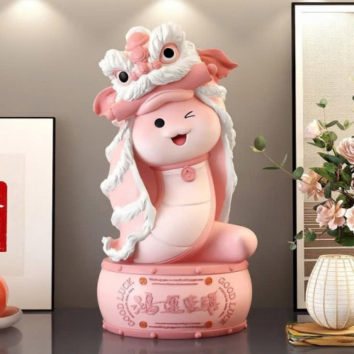 Đồ decor trang trí hình con rắn sang trọng cao cấp 020
