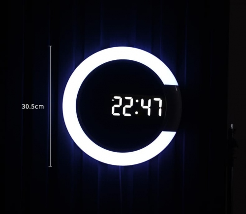 Đồng hồ đèn LED hiện đại kỹ thuật số 181