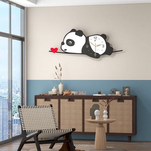 Đồng hồ treo tường gấu trúc đáng yêu 321