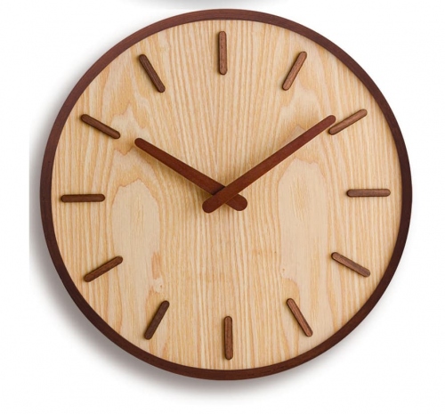 Đồng hồ treo tường gỗ đơn giản 159