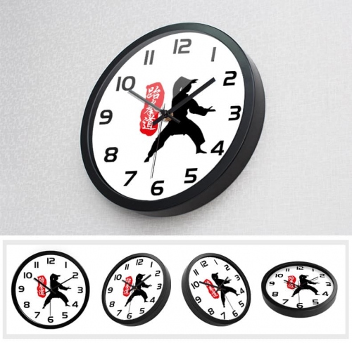 Đồng hồ treo tường hình Võ Quán Taekwondo nghệ thuật 151