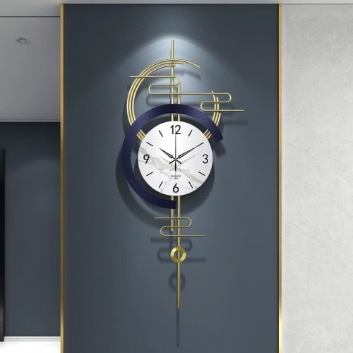 Đồng hồ treo tường nghệ thuật tối giản kiểu mới 172