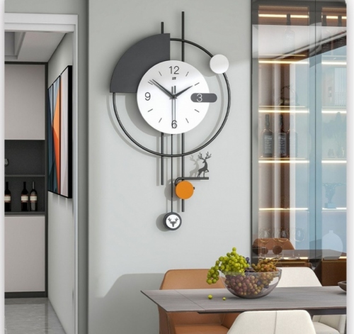 Đồng hồ treo tường phong cách hiện đại độc đáo 342