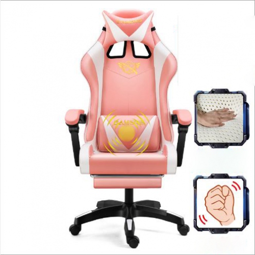 Ghế gaming massage chân thép cao cấp 018