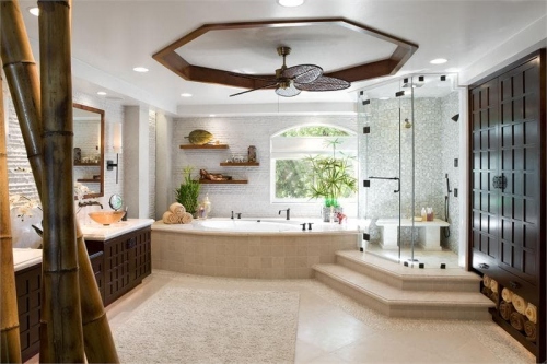 Hồ biến phòng tắm tại nhà đúng chuẩn spa cực kỳ ấn tượng