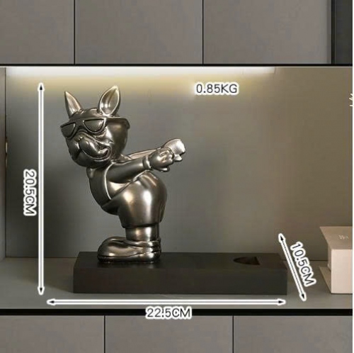 Kệ trưng bày rượu trang trí decor cho Bully ôm chai rượu cao cấp 036