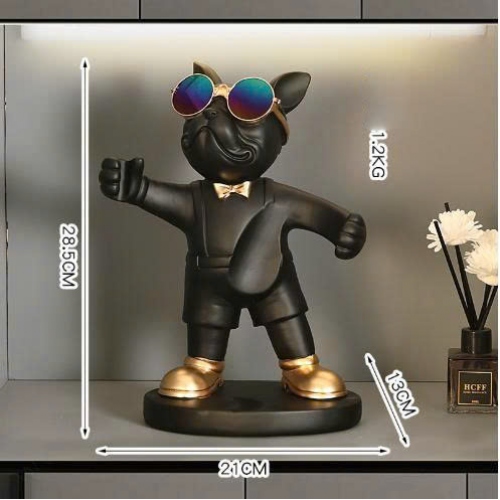 Kệ trưng bày rượu trang trí decor cho Bully ôm chai rượu cao cấp 036