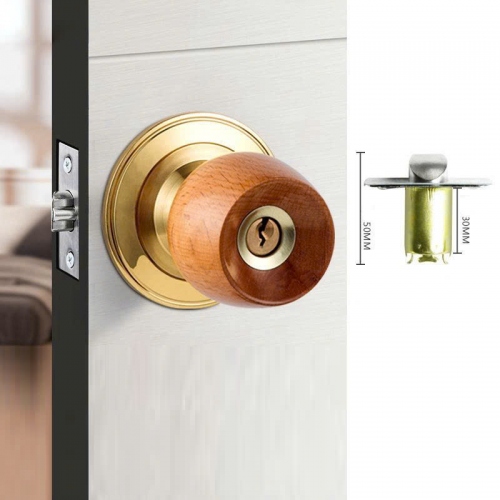Khóa cửa tay nắm tròn bền đẹp an toàn cho mọi cửa 162