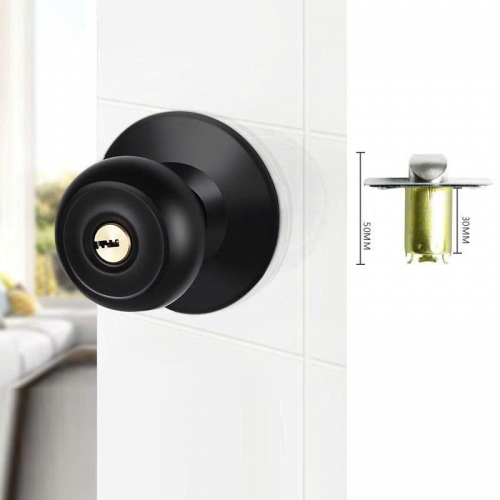 Khóa cửa tay nắm tròn bền đẹp an toàn cho mọi cửa 162